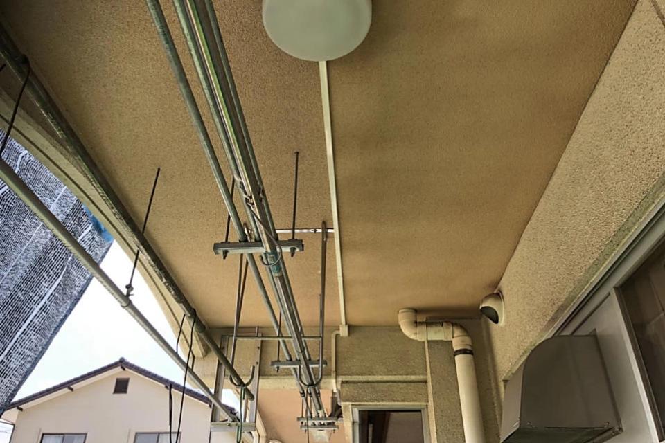 外壁 補修塗装 リシン吹付の画像